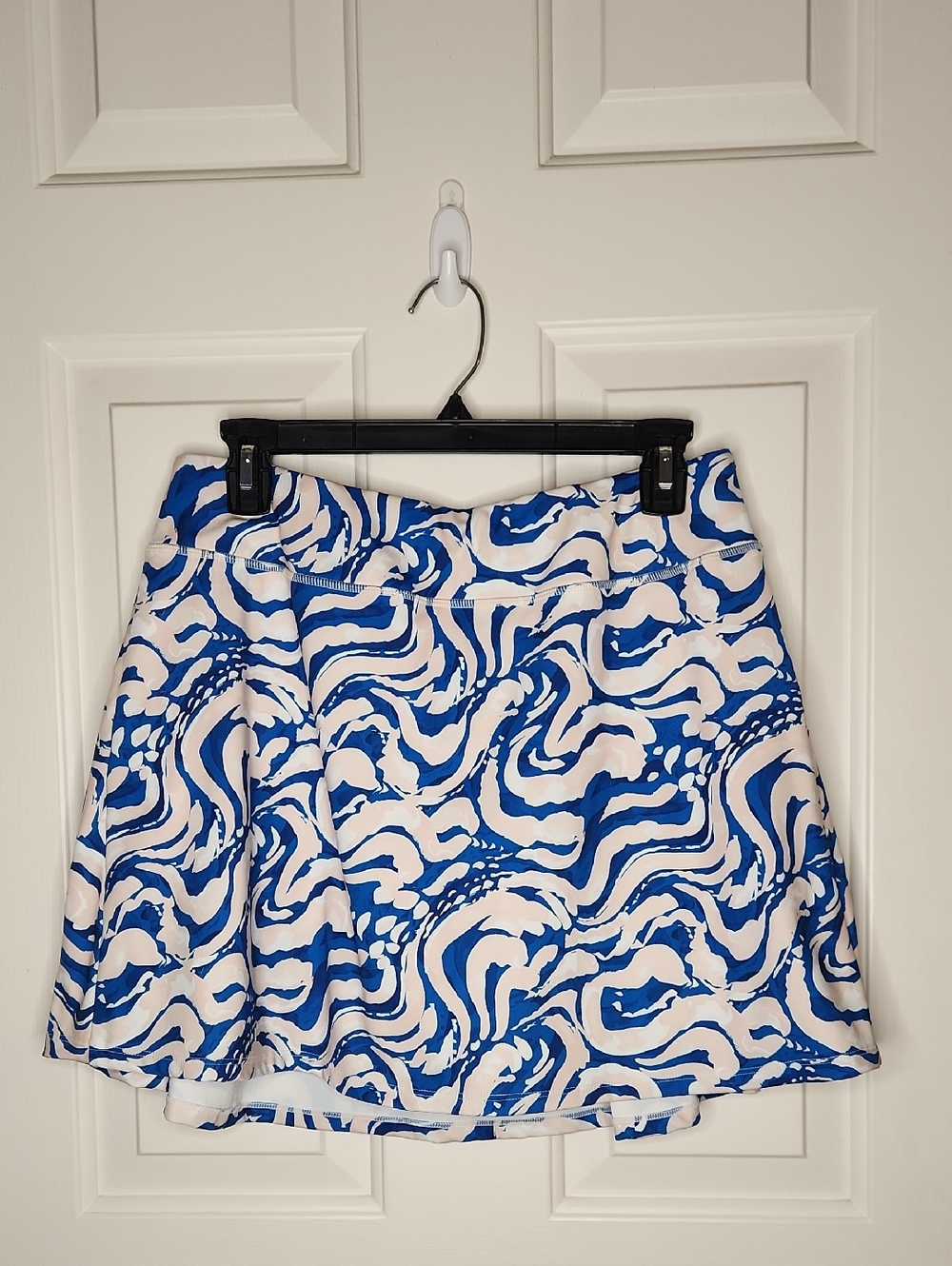 Stelle CourtChic A-Line Tennis Skirt Ocean Breeze Size L